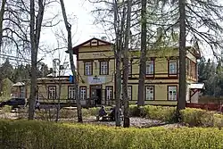 Ресторан «Vana Waksal» в бывшем здании ж/д станции