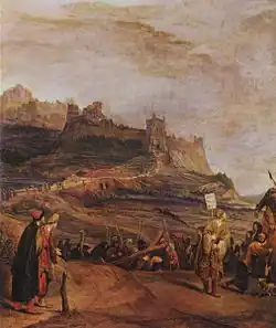 Путь на Голгофу. Между 1675 и 1700. Холст, масло. Государственная галерея, Ашаффенбург