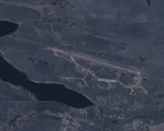 Спутниковый снимок аэродрома