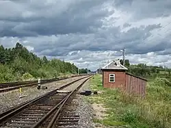 Будка связиста в направлении Резекне