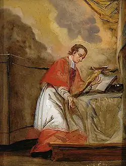 Изображение св. Агриция второй половины XVIII века (автор неизвестен)