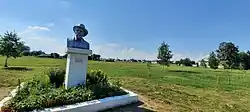Памятник-бюст в деревне Огородники Лидского района Гродненской области Беларуси