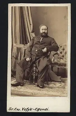 Ахмед Вефик (снимок 1860 года)