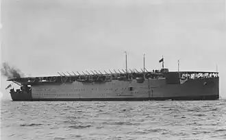 HMS Argus в конце 20-х годов XX века