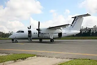 DHC-8-102 Q100 авиакомпании Airlines PNG