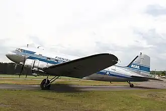 Douglas DC-3 компании Aero OY