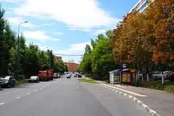 Улица Академика Челомея (вид в сторону улицы Новаторов)