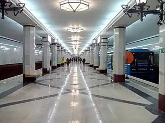 Станция «Алабинская» 1 февраля 2015