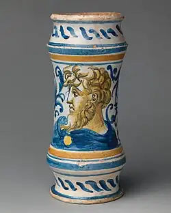 Аптекарский сосуд альбарелло. Ок. 1545