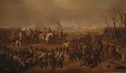 Австрийский фельдмаршал Радецкий в битве при Новаре.