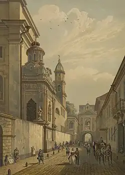 Вильнюс. Острые ворота. Конец XVIII — начало XIX века