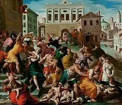 Вифлеемское избиение младенцев. Между 1610 и 1615. Холст, масло. Музей истории искусств, Вена