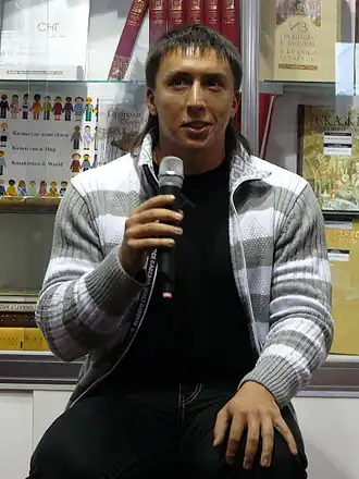 Писатель на XIX Минской Международной книжной выставке-ярмарке (2012)