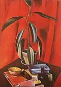(1923) Натюрморт с каучуковым деревом