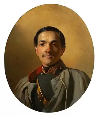 Маковский К. Е. Портрет А. А. Насветевича. Рязанский областной художественный музей