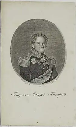 Гравюра А. А. Флорова по рисунку Я. И. Аргунова