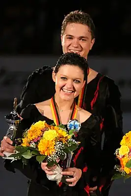 Александра и Роман Зарецкие в 2009 году.