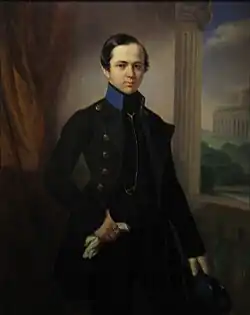 Граф Алексей  Уваров, сын предыдущего. Государственный исторический музей, Москва.