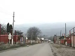 Улица Ленина в селе Алхасты