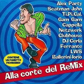 Обложка альбома Адриано&nbsp;Челентано «Alla corte del remix» (1995)