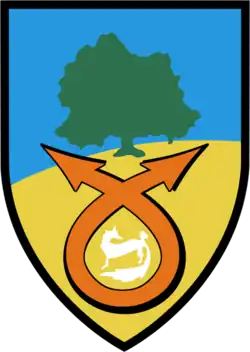 Знак отдела логистики Южного командования (Юго-Запад) - закрыт