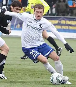 В составе брянского «Динамо»