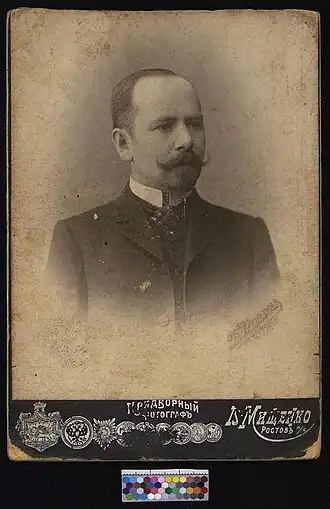 Альперин Абрам Самойлович, первый директор-распорядитель акционерного общества «Асмолов и Ко».