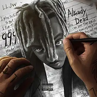 Обложка сингла Juice Wrld «Already Dead» (2021)