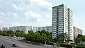 Панельные высотки во Фридрихсфельде