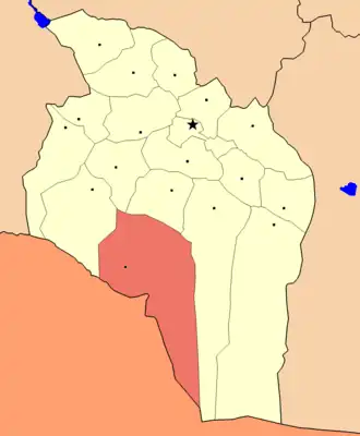 Алтай на карте