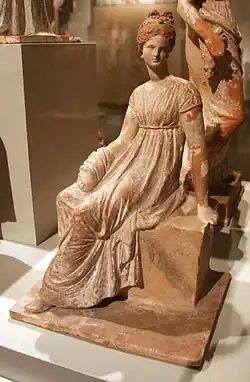 «Сидящая женщина». Старый музей, Берлин