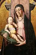 Мадонна с Младенцем. 1483. Дерево, темпера. Церковь Сант-Андреа, Барлетта