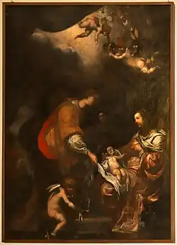 Мадонна дель Латте (Мадонна кормящая). Церковь Сан-Лоренцо, Кампилья-Мариттима