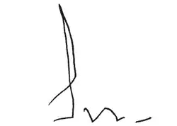 Изображение автографа