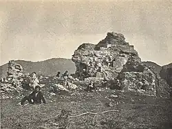 Раскопки у Анчийского монастыря, 1903