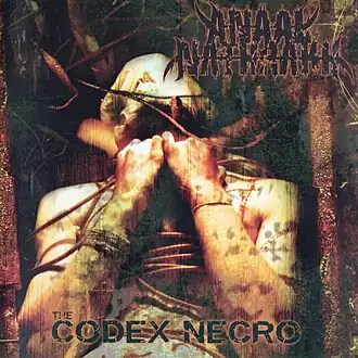 Обложка альбома Anaal Nathrakh «The Codex Necro» (2001)
