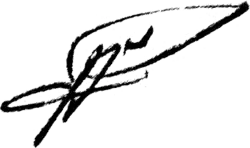 Изображение автографа