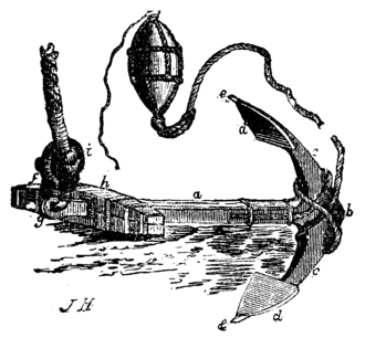 Буйрепный узелМорская свайка для привязывания троса к якорю.