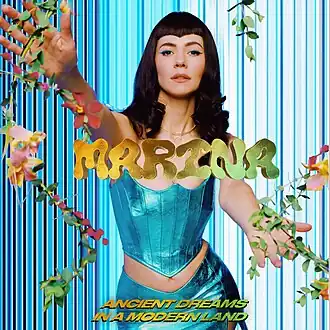 Обложка альбома Марины «Ancient Dreams In A Modern Land» (2021)