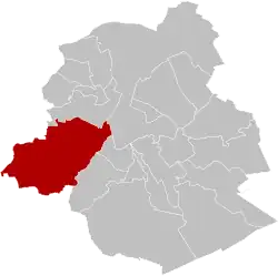 Расположение муниципалитета на карте провинции