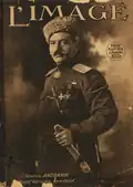 Генерал Андраник на обложке французского журнала L'Image, 1919