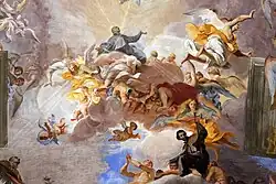 Детали фрески плафона