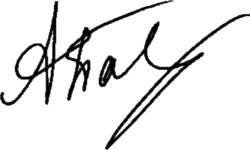 Изображение автографа