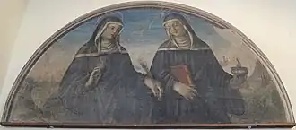 Лорентино из Ареццо[итал.], Sante Flora e Lucilla (1490-1510 ca.), Городской музей средневекового и современного искусства, Ареццо[итал.]