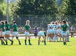 Чемпионат Европы по регби-7 среди женщин, Мальмор-сюр-Коррез,  2015 год, матч Ирландия - Англия