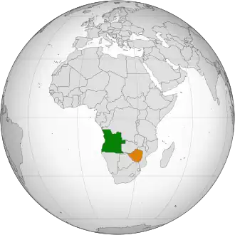 Ангола и Зимбабве