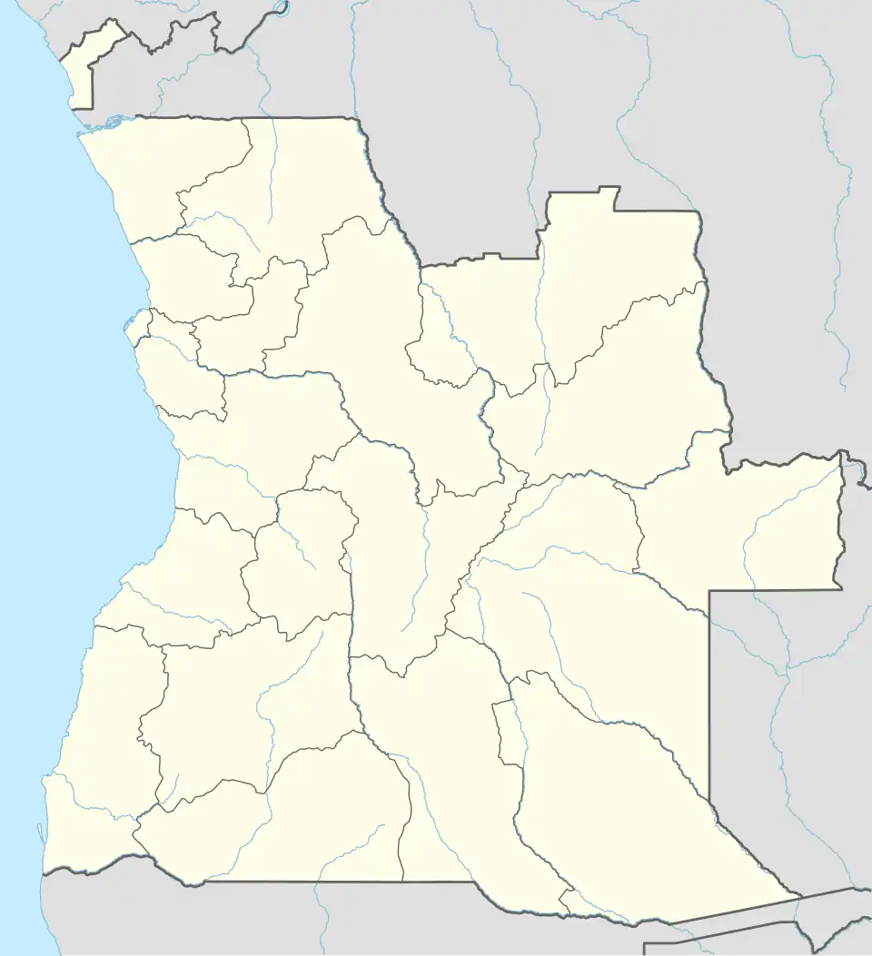 Бенгела на карте