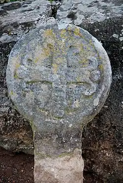 Баскская дискообразная стела