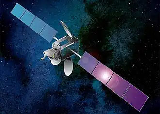 КА Anik G1 в представлении художника (автор: SS/L)