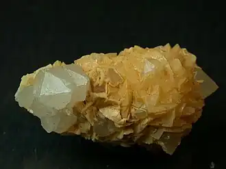 Анкерит на кварце. США